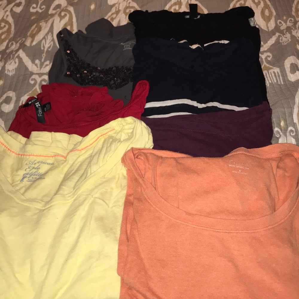 Set of basic tees and 1 tank